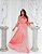 Vestido Longo Bruna Rosa - Imagem 1