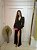 Vestido Longo Bruna Preto com Dourado - Imagem 4