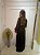 Vestido Longo Bruna Preto com Dourado - Imagem 6