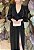 Vestido Longo Bruna Preto com Dourado - Imagem 2