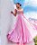 Vestido Longo Plissado Antonella Rosa - Imagem 6