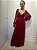 Vestido Longo Suendy Marsala - Imagem 4