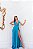 Vestido Longo Sáfira Azul Turquesa - Imagem 2