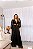Vestido Longo Alia Preto com Prata - Imagem 2