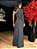 Vestido Longo Lurex Globe Preto - Imagem 3