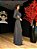 Vestido Longo Lurex Globe Preto - Imagem 2