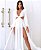 Vestido Longo Paris Branco - Imagem 1