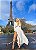 Vestido Longo Paris Branco - Imagem 1