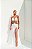 Conjunto em Cetim Nanda Branco - Imagem 2