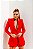 Conjunto em Alfaiataria com Corte Slim Marília Vermelho - Imagem 1
