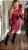 Vestido Curto Lira Onça Rosa - Imagem 2
