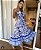 Vestido Midi Veneto Azul - Imagem 1