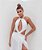 Vestido Longo Plissado Jhoele Branco - Imagem 4