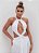 Vestido Longo Plissado Jhoele Branco - Imagem 2