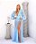 Vestido Longo Louise Azul - Imagem 5