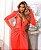 Vestido longo Ashley Strass Coral - Imagem 2