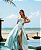 Vestido Longo Miranda Azul - Imagem 1