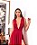 Vestido Longo Sáfira Vermelho - Imagem 3