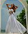 Vestido Longo Nubia Branco - Imagem 1