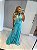 Vestido Longo Kelly Azul Tiffany - Imagem 3