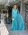 Vestido Longo Kelly Azul Tiffany - Imagem 1