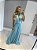 Vestido Longo Kelly Azul Tiffany - Imagem 6