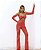 Conjunto em Micro Tule Estephania Vermelho - Imagem 1