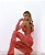 Conjunto em Micro Tule Estephania Vermelho - Imagem 2