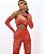 Conjunto em Micro Tule Estephania Vermelho - Imagem 3