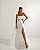 Vestido com Fenda Ariella Branco - Imagem 1
