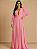 Vestido Longo Atena Rosa - Imagem 1