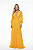 Vestido Longo Atena Amarelo Escuro - Imagem 1