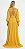 Vestido Longo Atena Amarelo Escuro - Imagem 4