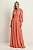 Vestido Longo Atena Coral - Imagem 5