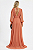 Vestido Longo Atena Coral - Imagem 6