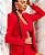 Conjunto em Alfaiataria em Linho Katniss Vermelho - Imagem 2