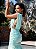 Vestido Longo Cassia Verde Menta - Imagem 4