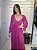 Vestido Longo Suendy Fúcsia - Imagem 3