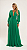 Vestido Longo Atena Verde Bandeira - Imagem 1