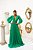Vestido Longo Atena Verde Bandeira - Imagem 3