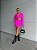 Conjunto em Alfaiataria Samara Pink" - Imagem 4