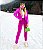 Jaqueta Metalizada Puffer Pink - Imagem 1