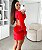 Vestido Curto Valeska Vermelho - Imagem 3