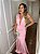 Vestido Longo Cassia Rosa - Imagem 1