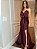 Vestido Longo Natacha  Marsala - Imagem 1