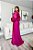 Vestido longo Viena Fuscia - Imagem 4