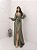 Vestido longo Viena Verde Oliva - Imagem 1