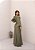 Vestido longo Viena Verde Oliva - Imagem 4