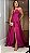 Vestido Longo Beatrice Fúcsia - Imagem 2