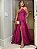Vestido Longo Beatrice Fúcsia - Imagem 1